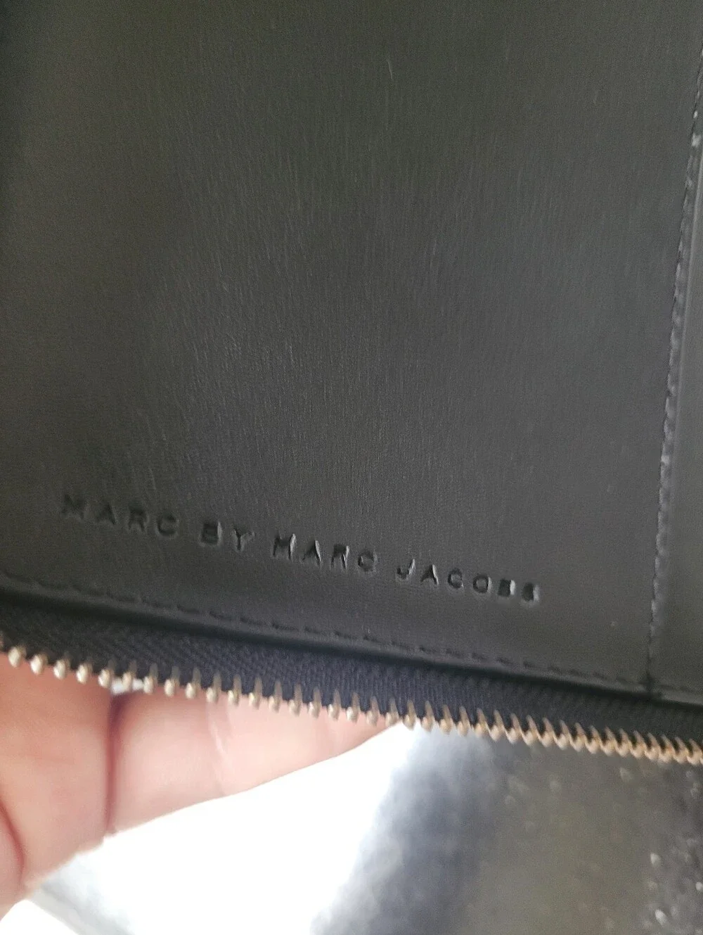 Marc by Marc Jacobs Gunmetal Holographic Dot Tablet/IPod Case NWT